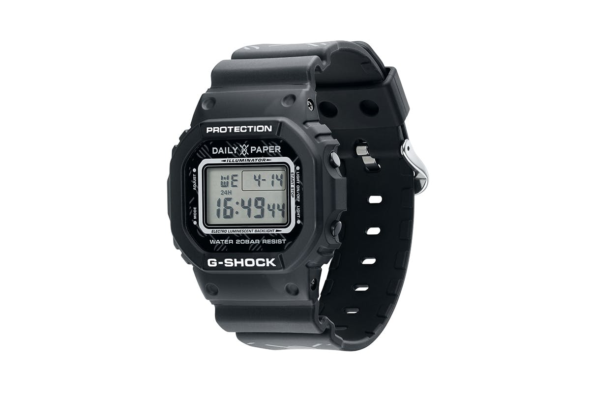 G-SHOCK'S Indestructible DW-5600 Just Got a Daily Paper Treatment
